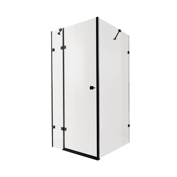 Душевая кабина Qtap Capricorn BLA1099SC6 90x90 см, стекло Clear 6 мм, покрытие CalcLess без поддона SD00045261 фото