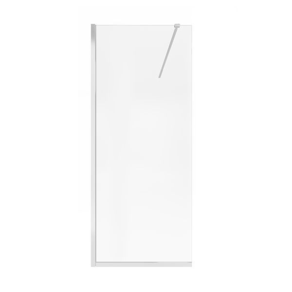 Душова перегородка Qtap Walk-In Standard CRM209.C8 90х200 см, скло Clear 8 мм, покриття CalcLess SD00045303 фото