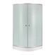 Набір Lidz душова кабіна Latwa SC90x90.SAT.LOW.FR, скло Frost 4 мм + піддон Kupala SD00048620 фото 1