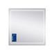 Дзеркало Qtap Mideya 800x800 з LED-підсвічуванням Touch, з антизапотіванням, димером QT2078NCF8080W SD00051750 фото 2