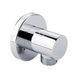Підключення для шланга Qtap Spojeni округле QTCRMB030 Chrome SD00035716 фото 2