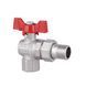 Кран кульовий "Американка" SD Forte 1/2" кутовий SF221W15 SD00017969 фото 3