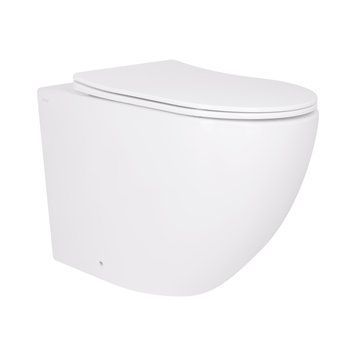 Унітаз підвісний Qtap Robin Ultra Quiet безобідковий з сідінням Soft-close 520x365x365 мм WHITE SD00052888 фото