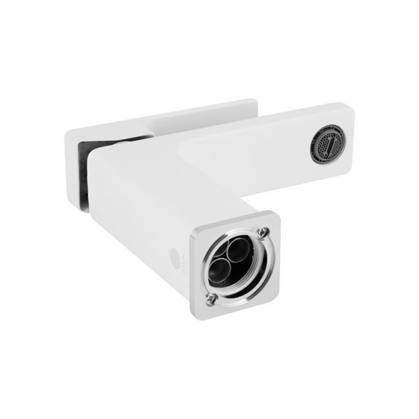 Змішувач для раковини Qtap Gemini (з гігієнічним душем) QTGEM272CRW45691 Chrome/White SD00051815 фото