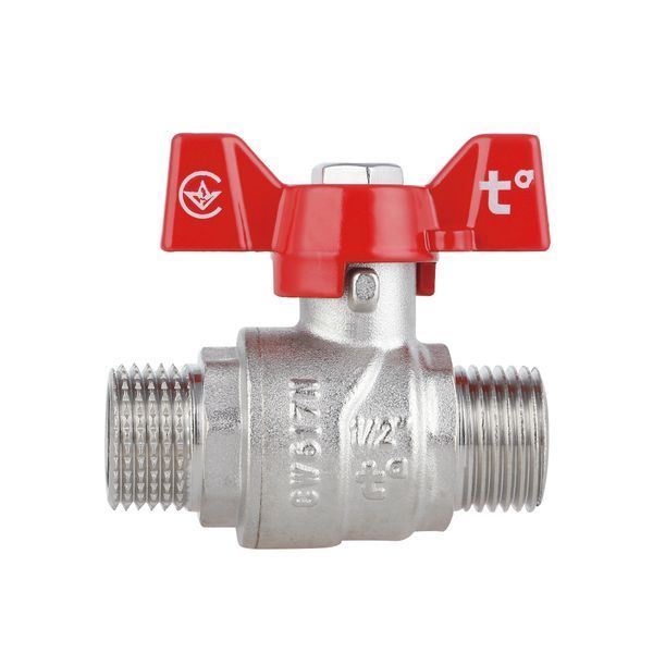Кран кульовий Thermo Alliance Forte 1/2" ЗР для води (метелик) SF606W15 SD00010579 фото