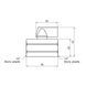 Кран шаровой Thermo Alliance Standart "Mini" 1/2" ВР SD187W15 SD00006180 фото 4