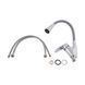 Смеситель для кухни Lidz Tani 007F3 с гибким изливом (k40) LDTAN007F3GCR31869 Chrome/Grey SD00037970 фото 3