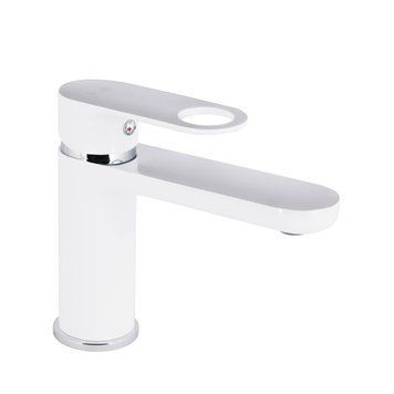 Змішувач для раковини Qtap Jay QTJAY270CRW45551 Chrome/White SD00051675 фото