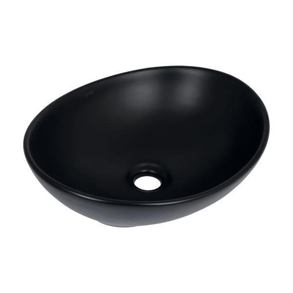 Раковина-чаша Qtap Dove 415x340x140 Matt black QT06116062AMB SD00052908 фото