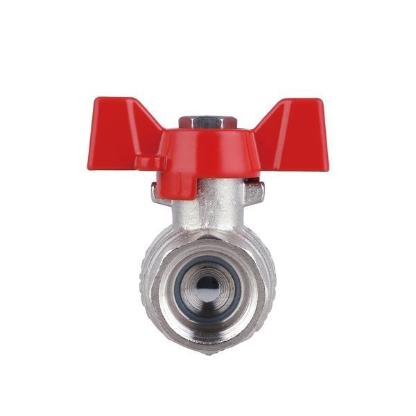 Кран кульовий з накидною гайкою Thermo Alliance Forte 1/2"х ВР для води прямий SF260W15 SD00021092 фото