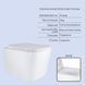 Готовое решение Qtap для ванной комнаты: подвесной унитаз Tern Ultra Quiet 525x345x360 + комплект инсталляции Nest 4 в 1 (квадратная клавиша Satin) SD00053631 фото 3
