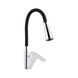 Змішувач для кухні Lidz Tani 007F3 з гнучким виливом (k40) LDTAN007F3BCR37649 Chrome/Black SD00043752 фото 4