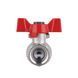 Кран кульовий з накидною гайкою Thermo Alliance Forte 1/2"х ВР для води прямий SF260W15 SD00021092 фото 6