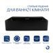 Комплект Qtap Nando LT: Раковина подвесная прямоугольная 500х420х130 мм Matt Black + Донный клапан PU03O SD00053446 фото 5