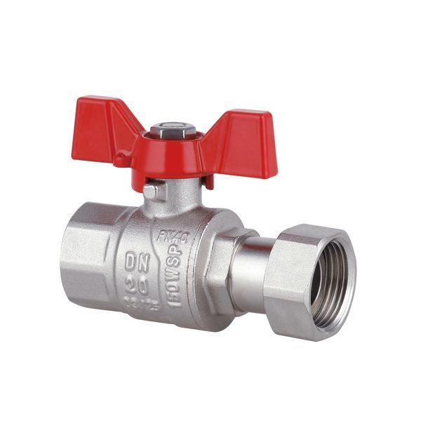 Кран кульовий з накидною гайкою Thermo Alliance Forte 3/4" ВР для води прямий SF260W20 SD00021093 фото