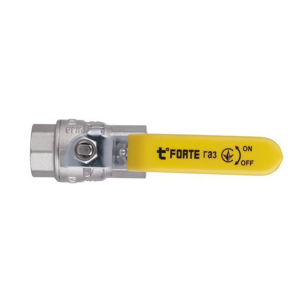 Кран кульовий Thermo Alliance Forte 1/2" ВР для газа (ручка) SF600G15 SD00010581 фото