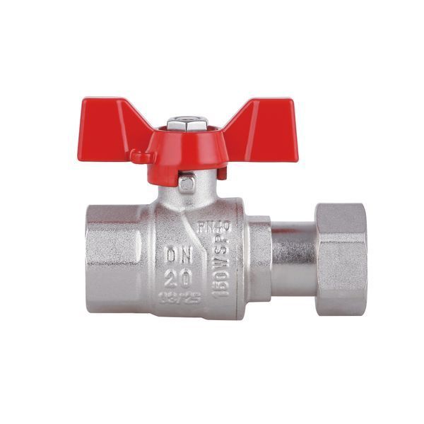 Кран кульовий з накидною гайкою Thermo Alliance Forte 3/4" ВР для води прямий SF260W20 SD00021093 фото