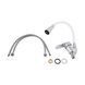 Змішувач для кухні Lidz Tani 007F3 з гнучким виливом (k40) LDTAN007F3WCR40423 Chrome/White SD00046530 фото 3