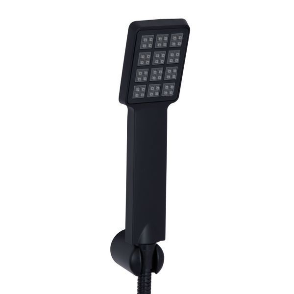 Смеситель для ванны Lidz Wawel 006 (c душевым гарнитуром) (k35) LDWAW006BLA45393 Black SD00051517 фото