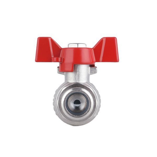 Кран кульовий з накидною гайкою Thermo Alliance Forte 1/2" ВЗ для води прямий SF261W15 SD00021094 фото