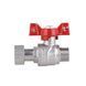 Кран кульовий з накидною гайкою Thermo Alliance Forte 1/2" ВЗ для води прямий SF261W15 SD00021094 фото 5