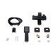 Смеситель для ванны Lidz Wawel 006 (c душевым гарнитуром) (k35) LDWAW006BLA45393 Black SD00051517 фото 7