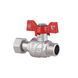 Кран кульовий з накидною гайкою Thermo Alliance Forte 1/2" ВЗ для води прямий SF261W15 SD00021094 фото 3