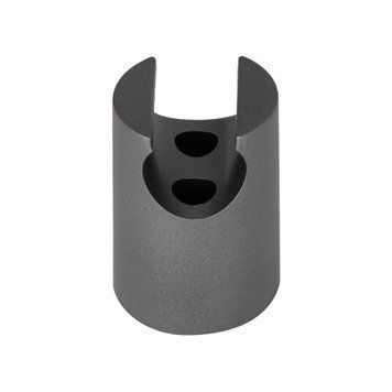 Тримач для ручного душу Qtap Spojeni округлий QT829910842854GRP Graphite SD00051303 фото
