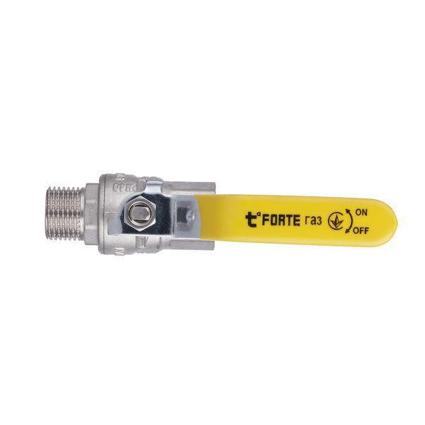 Кран кульовий Thermo Alliance Forte 1/2" ВЗ для газа (ручка) SF605G15 SD00010583 фото
