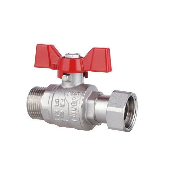 Кран кульовий з накидною гайкою Thermo Alliance Forte 3/4" ВЗ для води прямий SF261W20 SD00021095 фото