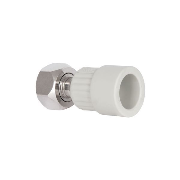 Муфта PPR з накидною гайкою Blue Ocean 20х1/2" ВР з латунним штоком SD00006459 фото