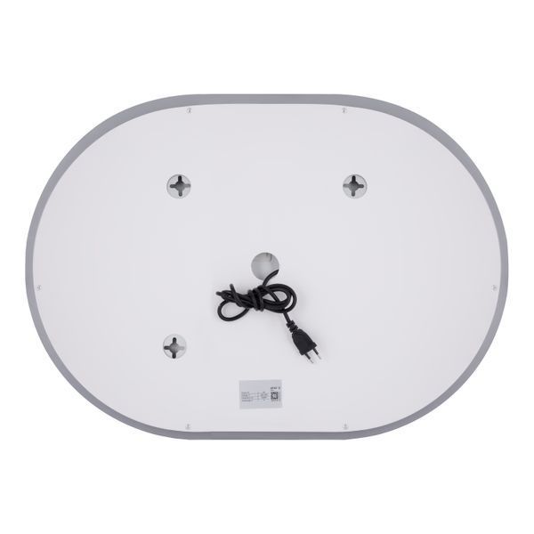Зеркало Qtap Gemini 500х700 с LED-подсветкой Touch, с антизапотеванием, с диммером, рег. темп. цвета (3000-6500K) Reverse QT2578R5070 SD00052316 фото