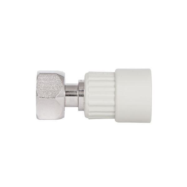 Муфта PPR з накидною гайкою Blue Ocean 20х1/2" ВР з латунним штоком SD00006459 фото