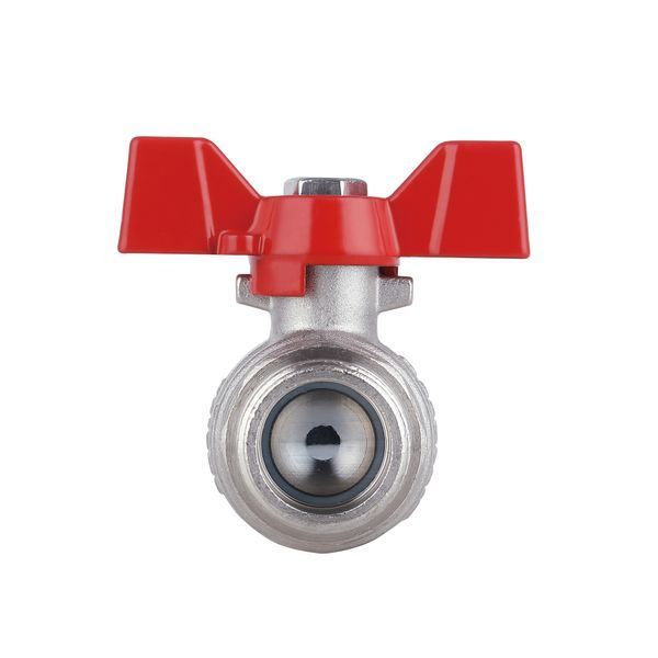 Кран кульовий з накидною гайкою Thermo Alliance Forte 3/4" ВЗ для води прямий SF261W20 SD00021095 фото