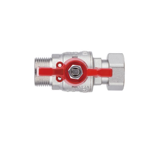 Кран кульовий з накидною гайкою Thermo Alliance Forte 3/4" ВЗ для води прямий SF261W20 SD00021095 фото