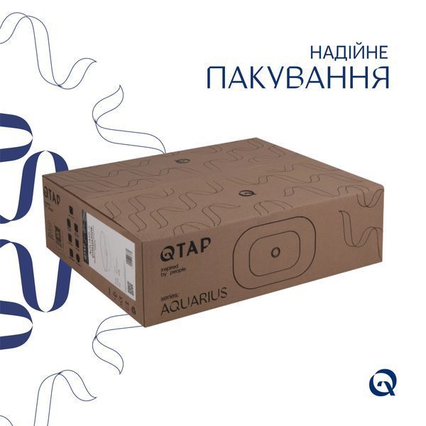 Раковина-чаша Qtap Aquarius 470x380x120 White QT21116302W SD00052912 фото