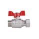 Кран кульовий з накидною гайкою Thermo Alliance Forte 3/4" ВЗ для води прямий SF261W20 SD00021095 фото 4
