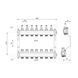 Колектор з витратомірами Thermo Alliance Standart 1" 7 виходів SD0047 SD00041506 фото 5