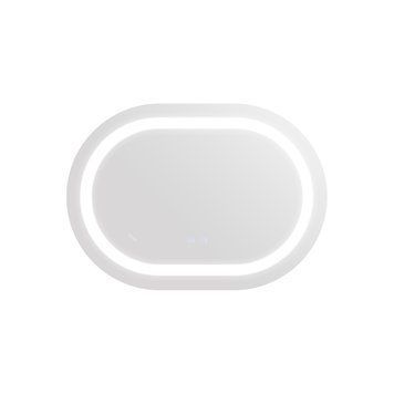 Дзеркало Qtap Gemini 650х900 з LED-підсвічуванням Touch, з антизапотіванням, з димером, рег. темп. кольору (3000-6500K) Reverse QT2578R6590 SD00052320 фото
