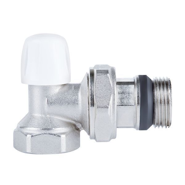 Кран радіаторний Icma 3/4" з антипротіканням кутовий без ручки №805+940 SD00023708 фото