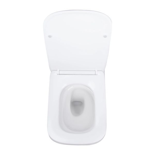 Готове рішення Qtap для ванної кімнати: підвісний унітаз Tern Ultra Quiet 525x345x360 + комплект інсталяції Nest 4 в 1 (лінійна клавіша White) SD00053635 фото