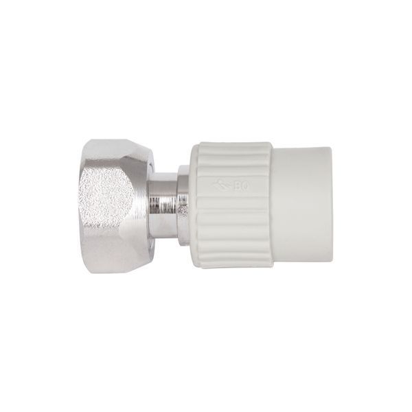 Муфта PPR с накидной гайкой Blue Ocean 20х3/4" ВР с латунным штоком SD00006460 фото