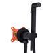 Набор для гигиенического душа Qtap Inspai-Varius округлый QTINSVARBСRV00440001 Black Matt SD00035723 фото 3