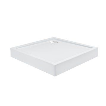 Набір Qtap душова кабіна Capricorn CRM1099SC6 Clear 2020x900x900 мм + піддон Tern 309912C 90x90x12 см з сифоном SD00048932 фото