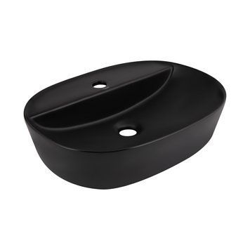 Раковина-чаша Qtap Scorpio 500x380x120 Matt black QT146533MB SD00052914 фото