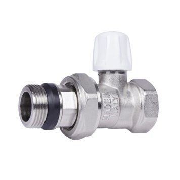 Кран радіаторний Icma 3/4" з антипротіканням прямий без ручки №815+940 SD00023710 фото