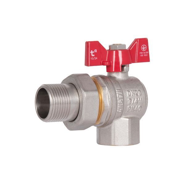 Кран кульовий "Американка" Thermo Alliance Standart кутовий 3/4" ВЗ SD222W20 SD00005698 фото