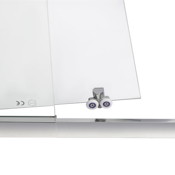 Душевая дверь в нишу Qtap Taurus CRM201-11.C6 97-108x200 см, стекло Clear 6 мм, покрытие CalcLess SD00039722 фото