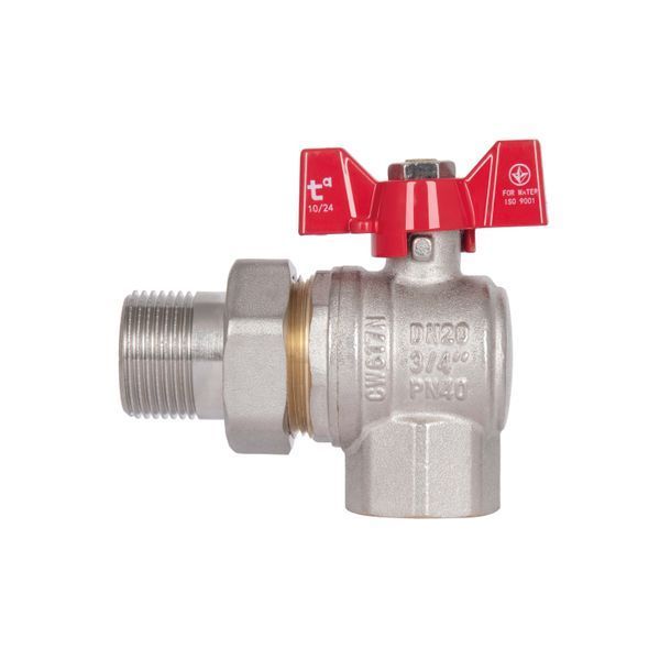 Кран кульовий "Американка" Thermo Alliance Standart кутовий 3/4" ВЗ SD222W20 SD00005698 фото