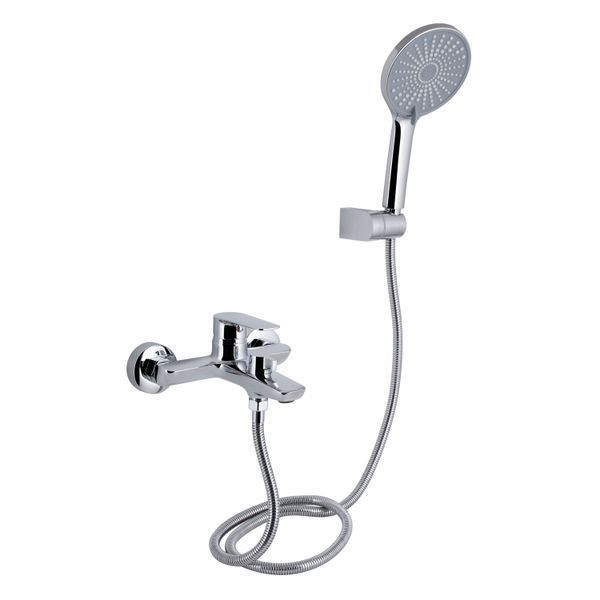 Смеситель для ванны Qtap Leo New (c душевым гарнитуром) QTLEO259CRM45563 Chrome SD00051687 фото